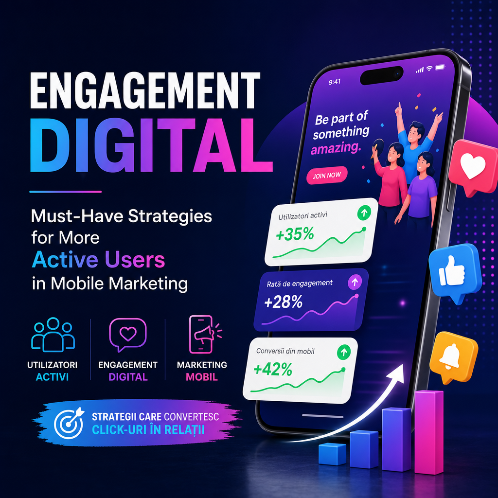 utilizatori activi illustration for Engagement Digital: Must-Have Strategies for More Active Users in Mobile Marketing