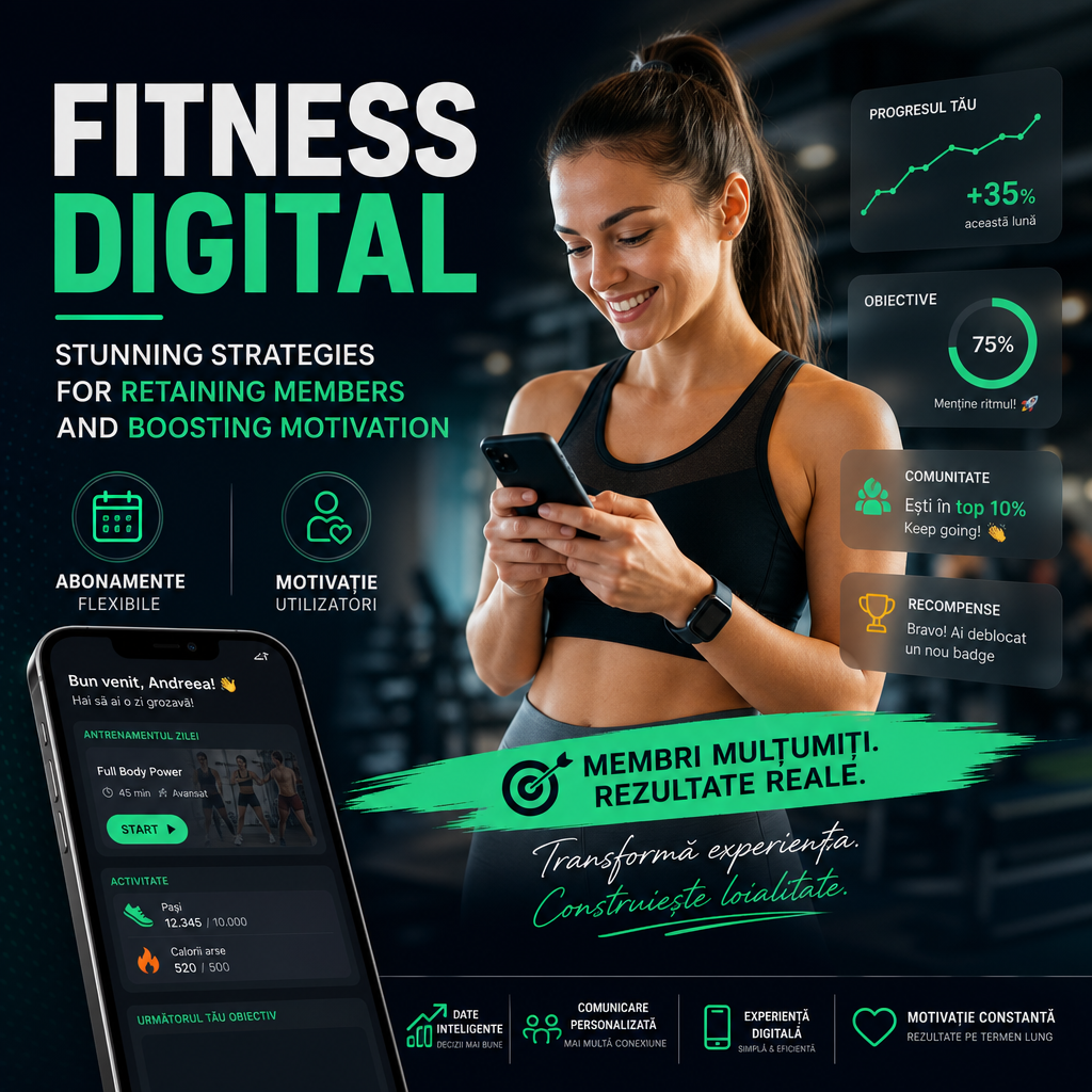 Illustration of Fitness Digital: Stunning Strategies for Retaining Members and Boosting Motivation