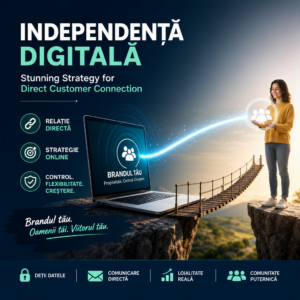 Illustration of Independență Digitală: Stunning Strategy for Direct Customer Connection