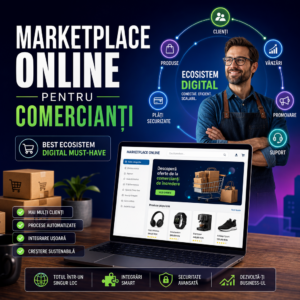 Illustration of Marketplace Online pentru Comercianți: Best Ecosistem Digital Must-Have