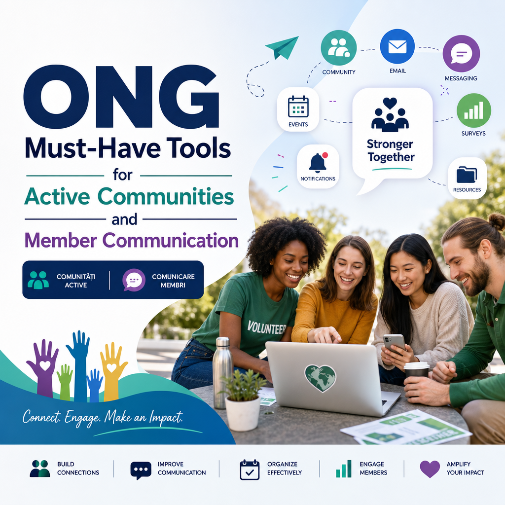 Illustration of ONG: Must-Have Tools for Active Communities and Member Communication